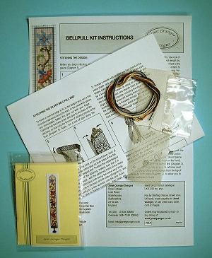 Contents of a bellpull kit