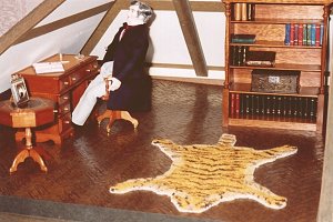 "Tigerskin" miniature rug