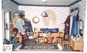 "Carole, pastel" rug in the master bedroom