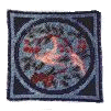 Dollhouse needlepoint rug in "Victoria" design