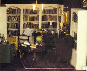 A "Tara" carpet in the library