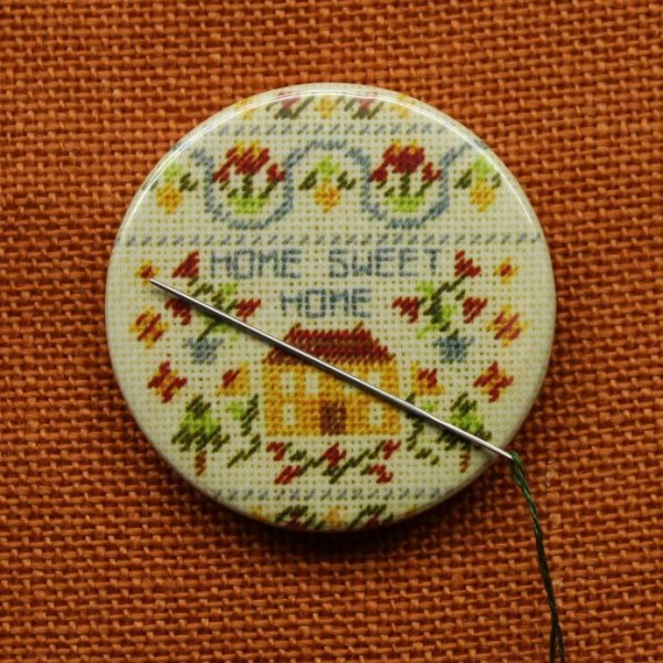 Needleminder needle holder cross stitch cross stitch