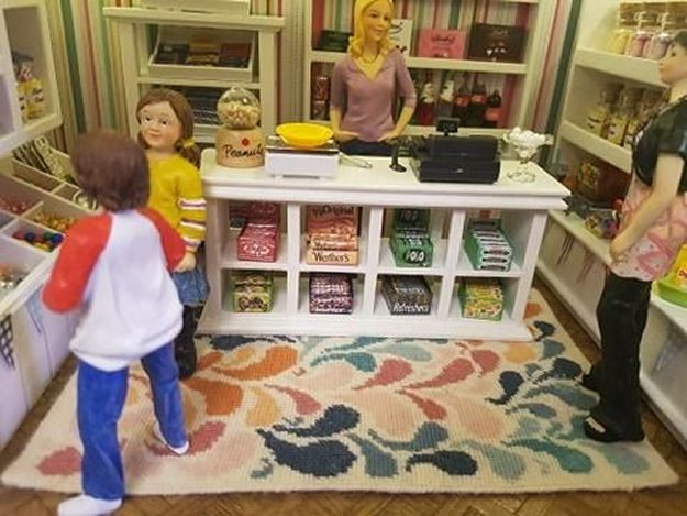 Jo's Sweet shop and Janine carpet